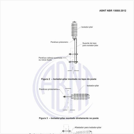 Quais são as cruzetas normalizadas, e como podem ser usadas as cruzetas de concreto tipo T?