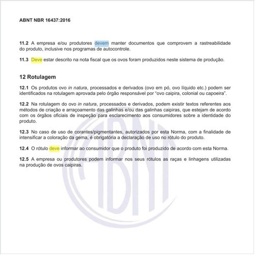 Como deve ser feita a rotulagem?