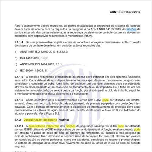 Como pode ser feita a desabilitação temporária (muting) das funções de segurança?