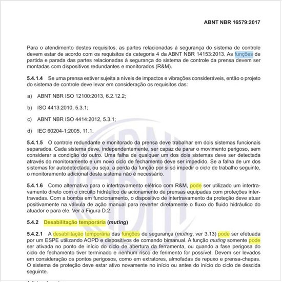 Como pode ser feita a desabilitação temporária (muting) das funções de segurança?
