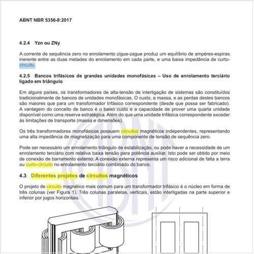 Quais os diferentes projetos de circuitos magnéticos?