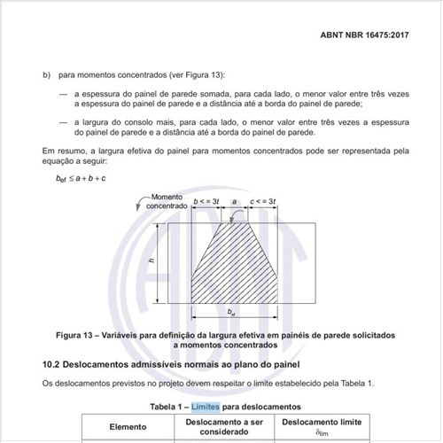 Quais os limites para deslocamentos?
