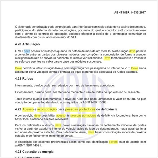 Como deve ser o acesso e acomodação para pessoas portadoras de deficiência?