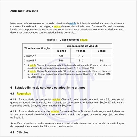 Quais os requisitos que os diversos tipos de estufa precisam cumprir?
