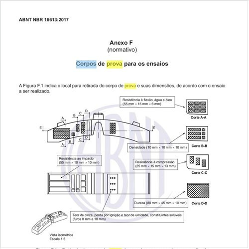 Como preparar os corpos de prova para os ensaios?
