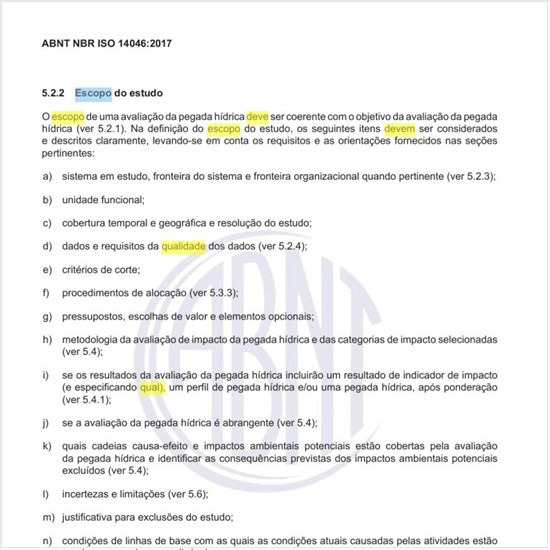 Qual deve ser o escopo do estudo?