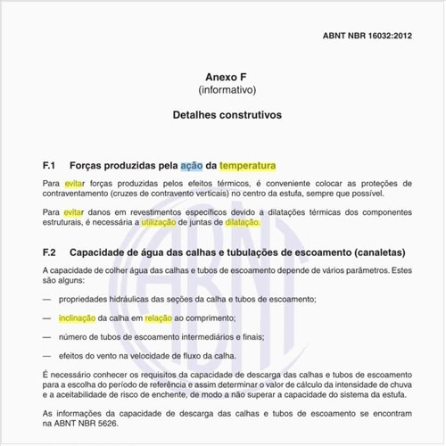 Como se pode evitar a ação da temperatura em estufas?