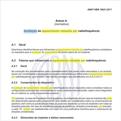 Como pode ser realizada a avaliação do aquecimento induzido por radiofrequência?