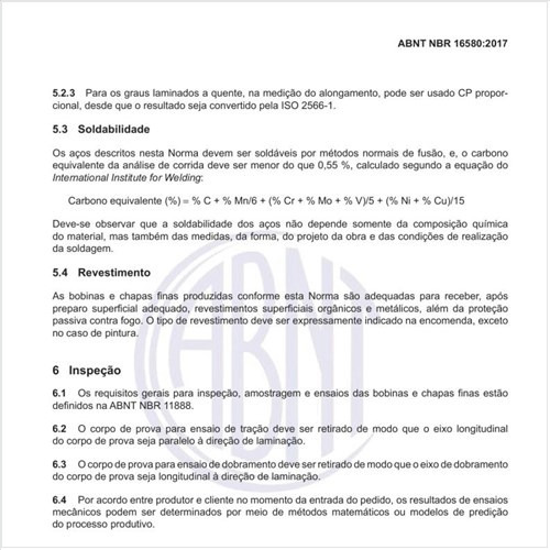 Quais as características para a soldabilidade?