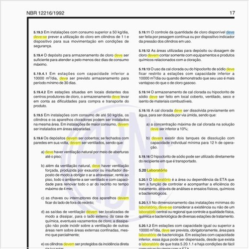 O que deve conter no laboratório das ETA?