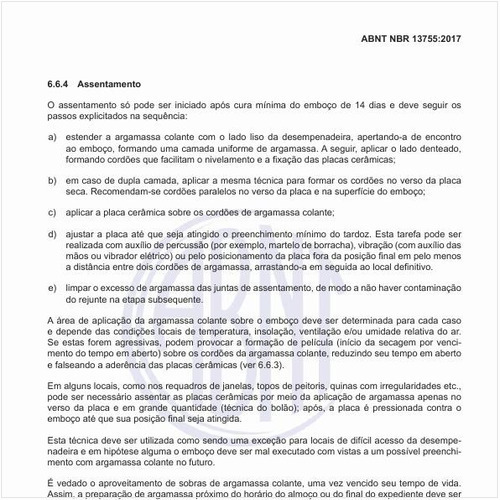 Como deve ser feito o rejuntamento das placas cerâmicas?