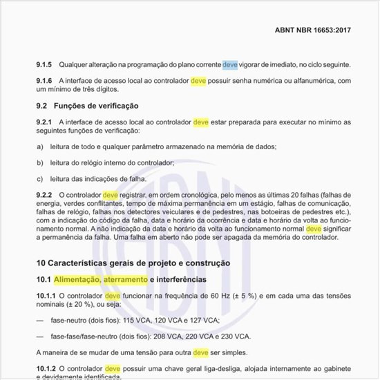 Como deve ser a alimentação, aterramento e interferências?