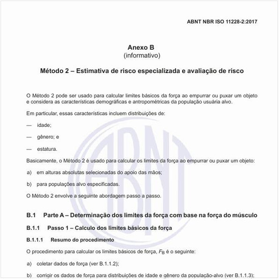 No Método 2, qual a estimativa de risco especializada e avaliação de risco?