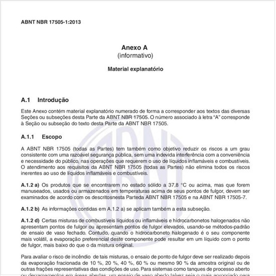 Qual é o propósito desta norma?