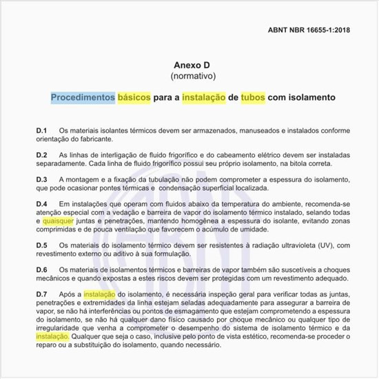 Quais os procedimentos básicos para a instalação de tubos com isolamento?
