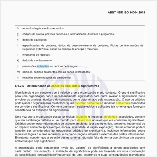 Como fazer para determinar os aspectos ambientais significativos?