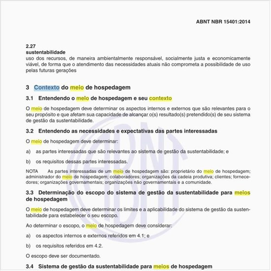 Qual seria o contexto do meio de hospedagem?