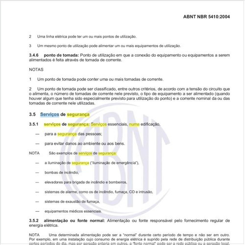 Em que consiste o termo serviços de segurança numa edificação?