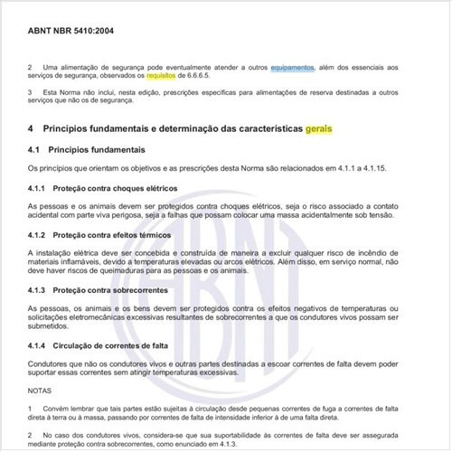 Quais os requisitos gerais para equipamentos destinados a funcionar em situações de emergência?