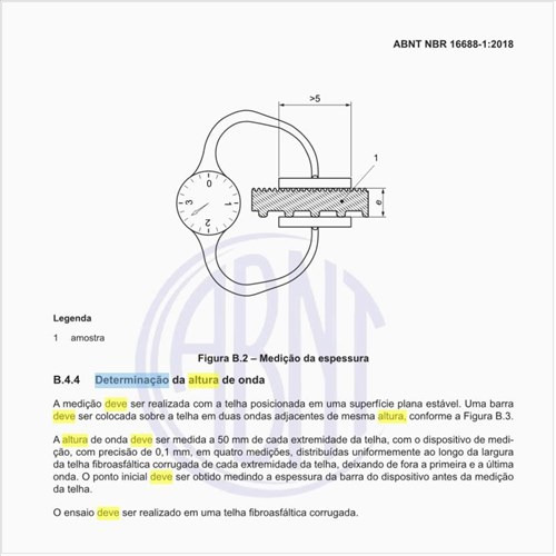 Como deve ser feita a determinação da altura de onda?
