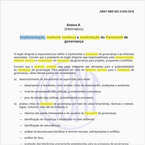 Como realizar a implementação, melhoria contínua e sustentação do framework de governança?