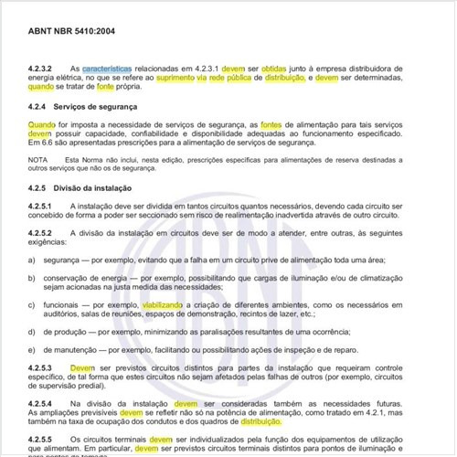 Onde devem ser obtidas as características de suprimento via rede pública de distribuição, ou quando o suprimento é de fonte própria?
