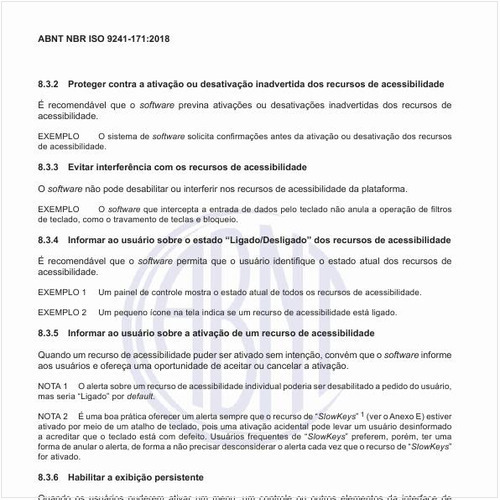 Como habilitar a exibição persistente?