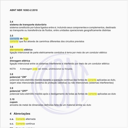 Como pode ser definida a corrente de fuga e o aterramento elétrico?