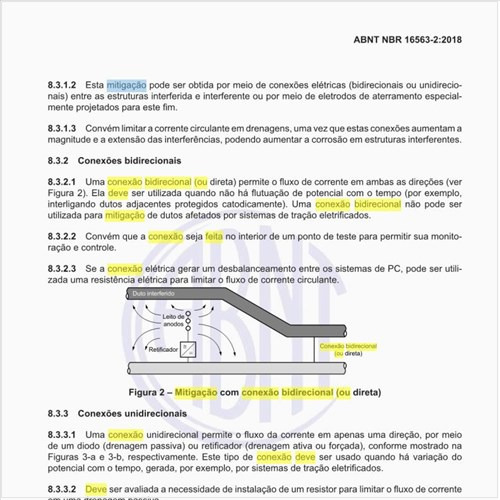 Como deve ser feita a mitigação com conexão bidirecional (ou direta)?