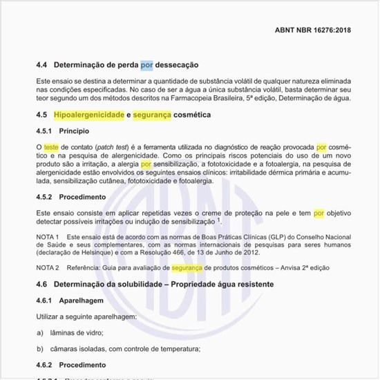 Por que fazer o teste de hipoalergenicidade e segurança cosmética?