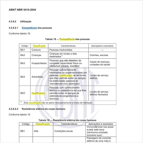 Qual deve ser a classificação quanto à influência externa relacionada à competência das pessoas?