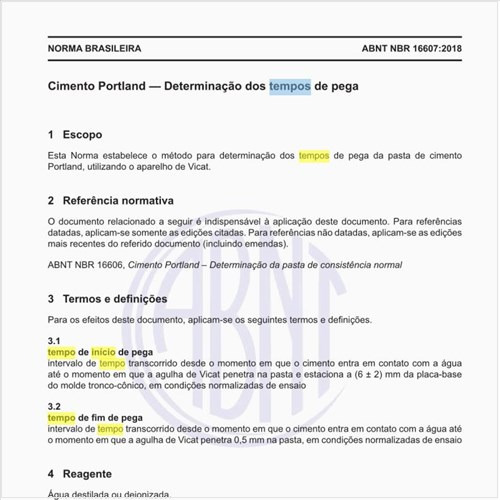 Como pode ser definido o tempo de início e de fim de pega?