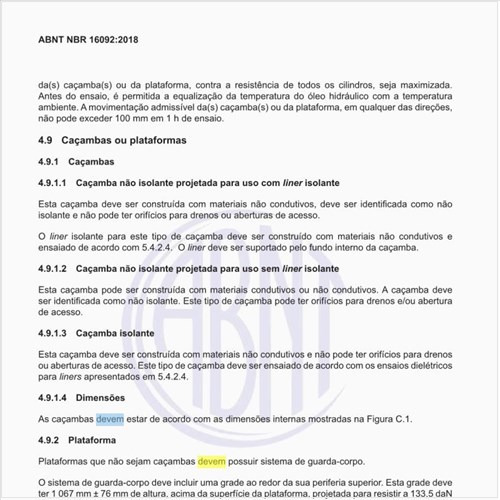 Quais devem ser as ancoragens para proteção antiqueda?