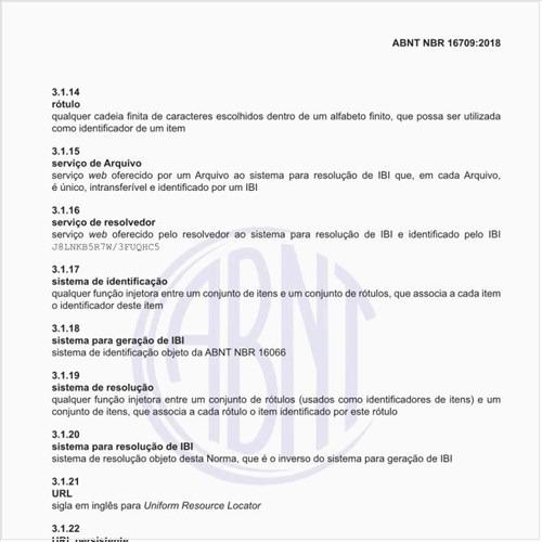 Quais são as fontes usadas nessa norma?
