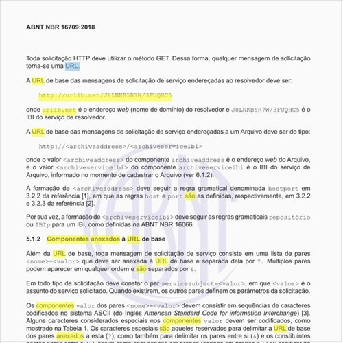 Quais são os componentes anexados à URL de base?