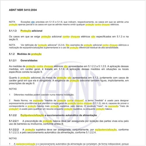Quais são os princípios básicos da equipotencialização aplicada à proteção contra choques elétricos?