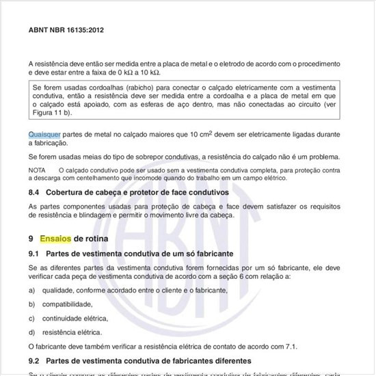 Quais são os ensaios de rotina?