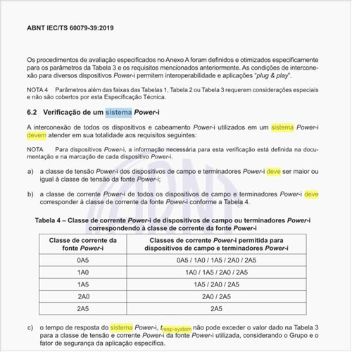 Como deve ser feita a verificação de um sistema Power-i?