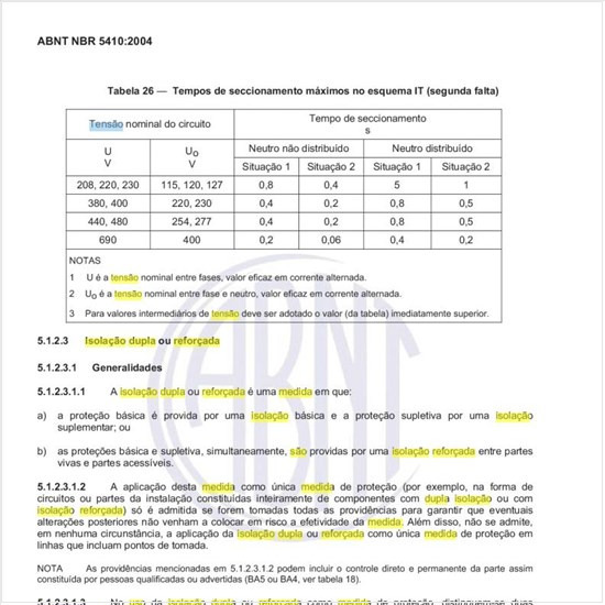 Quais são as possibilidades de uso da isolação dupla ou reforçada como medida de proteção?