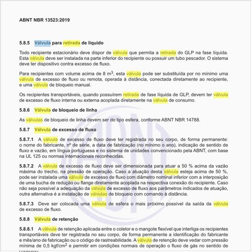 Para que serve a válvula para retirada de líquido?