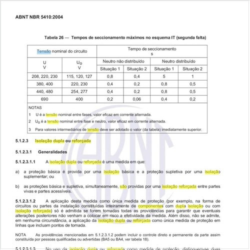 Quais são os requisitos para a utilização de componentes com isolação dupla ou reforçada de origem?