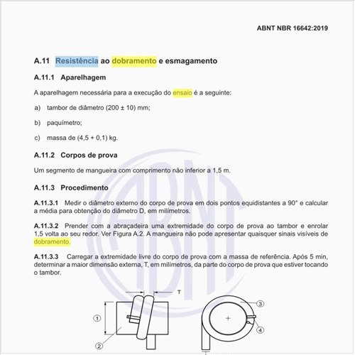 Como deve ser executado o ensaio de resistência ao dobramento e esmagamento?