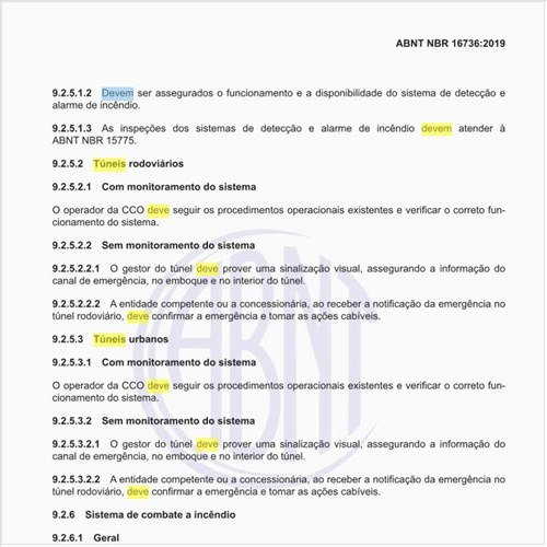 Como deve ser feito o controle operacional em túneis urbanos?
