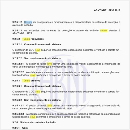 Como deve ser feito o controle operacional em túneis urbanos?