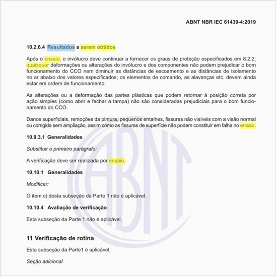 Quais os resultados a serem obtidos no ensaio de impacto?