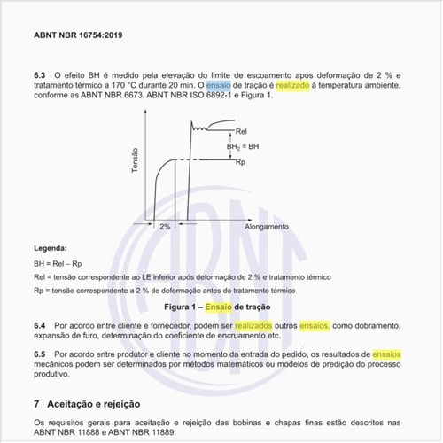 Como deve ser realizado o ensaio de tração?