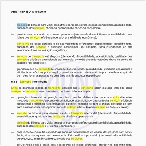 Quais são os serviços nas interfaces entre o transporte público e o privado?