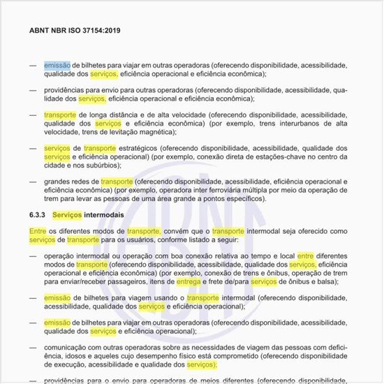 Quais são os serviços nas interfaces entre o transporte público e o privado?