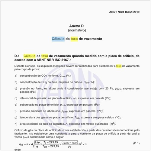 Como se faz o cálculo da taxa de vazamento?