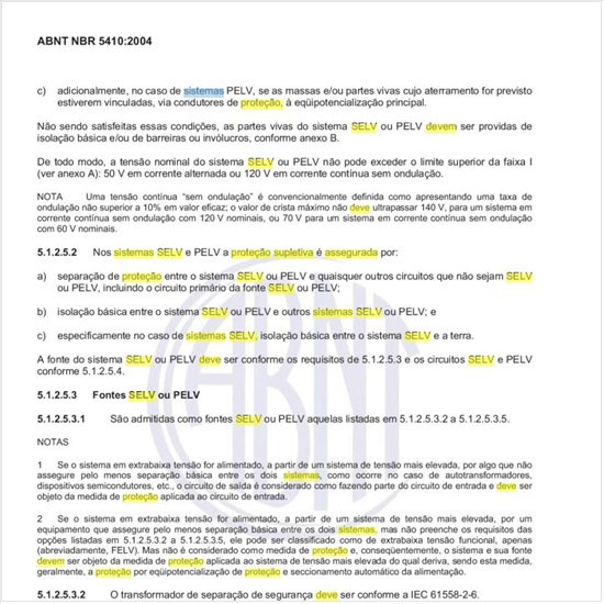 Como deve ser assegurada a proteção supletiva nos sistemas SELV e PELV?